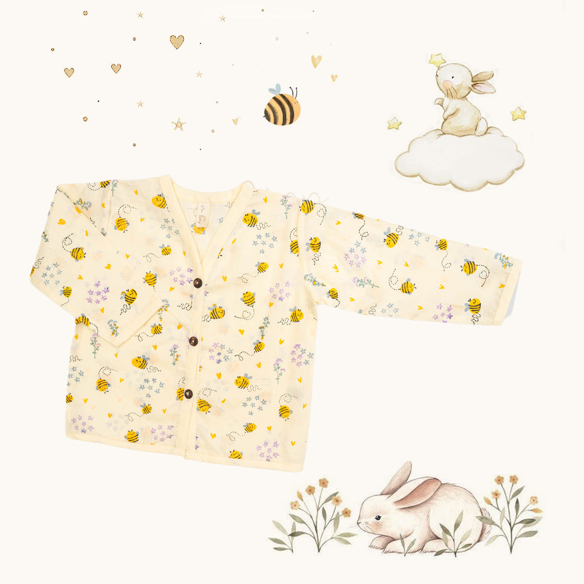 Bumble Bee Full Sleeves Jhabla