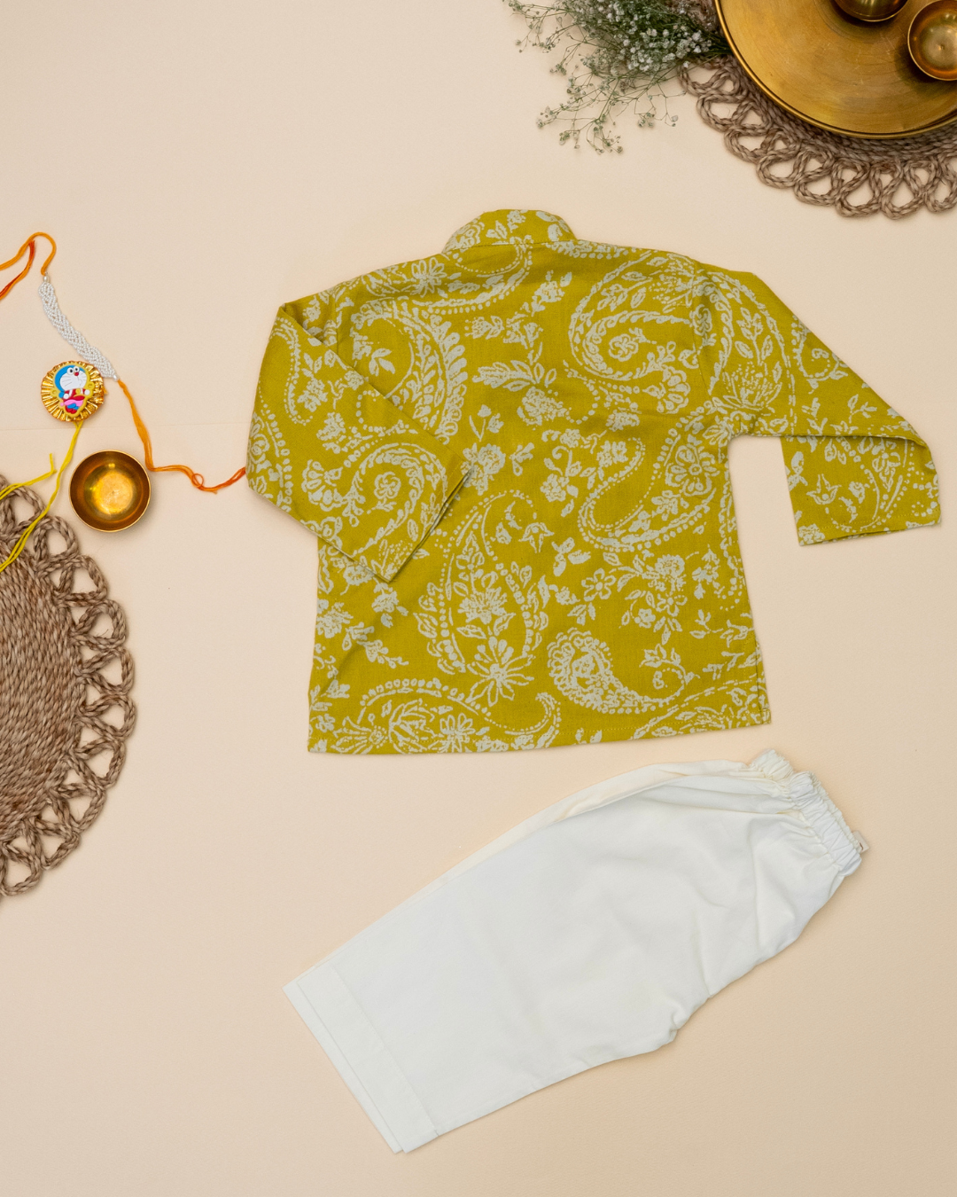 Gul Infants Lemon Kurta Set
