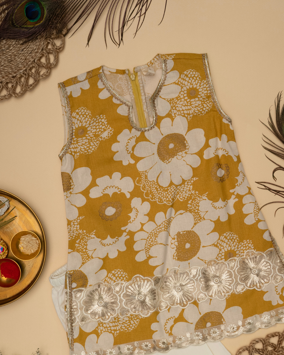 Gul Girls Amber Kurta Plazzo Set