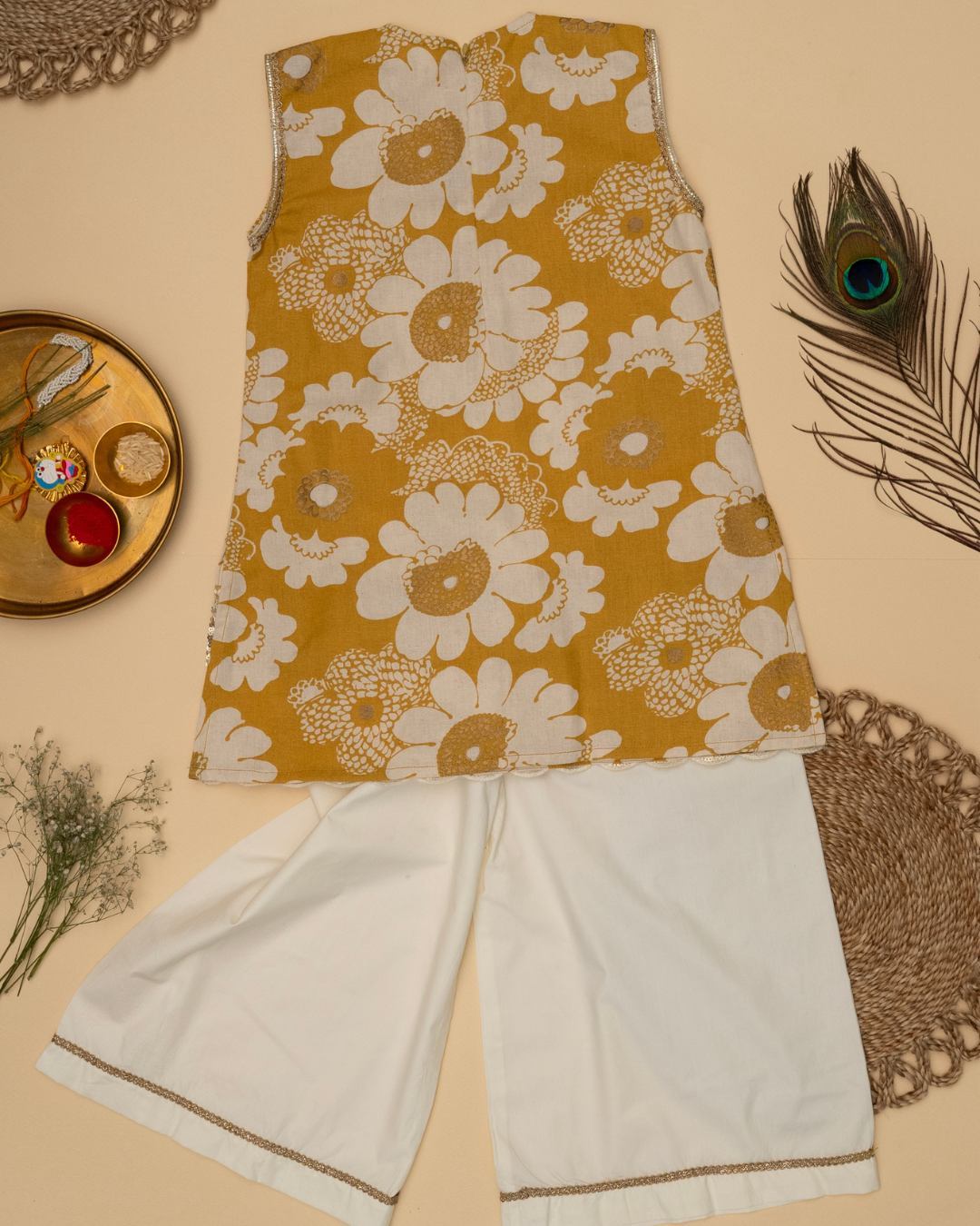 Gul Girls Amber Kurta Plazzo Set