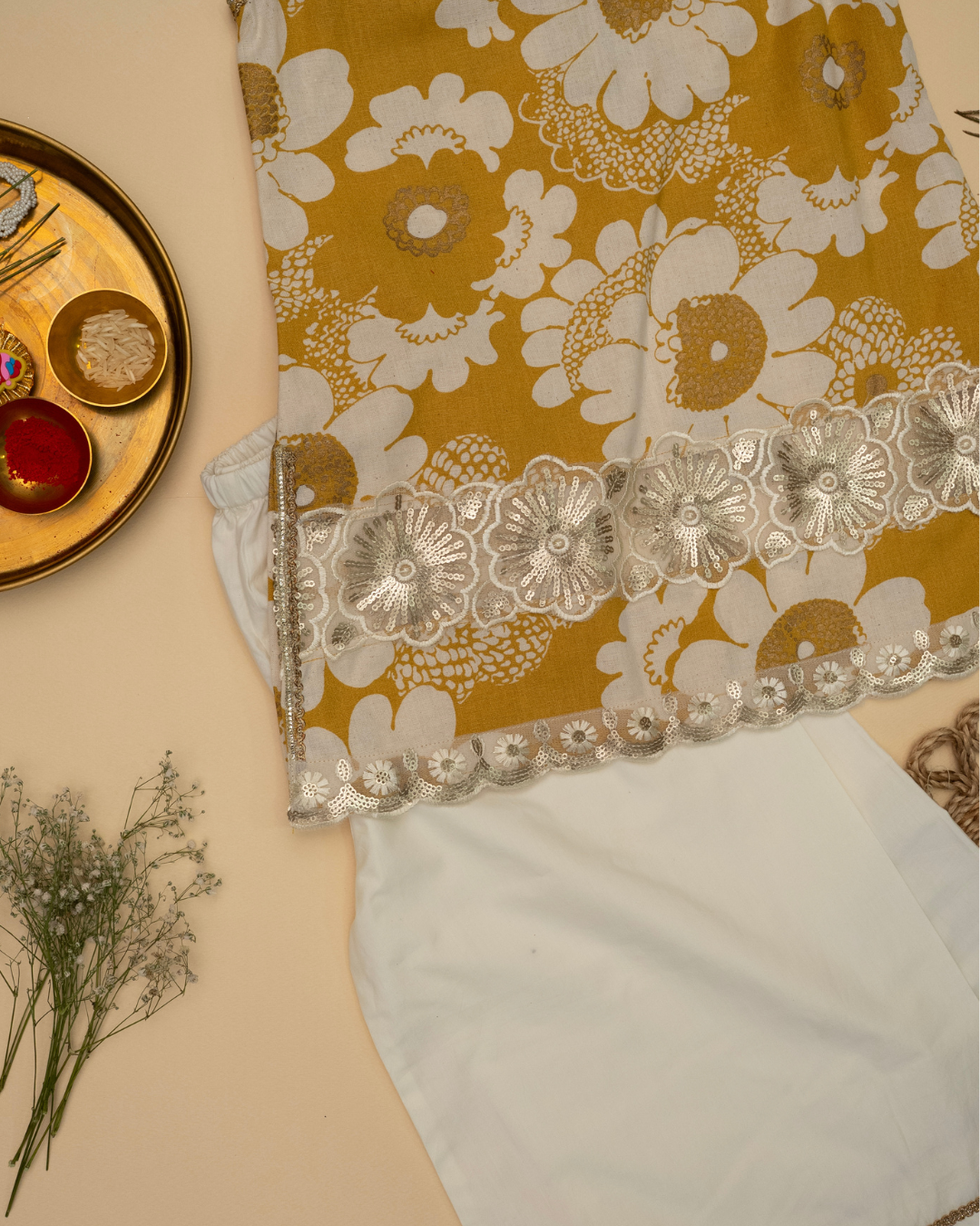 Gul Girls Amber Kurta Plazzo Set