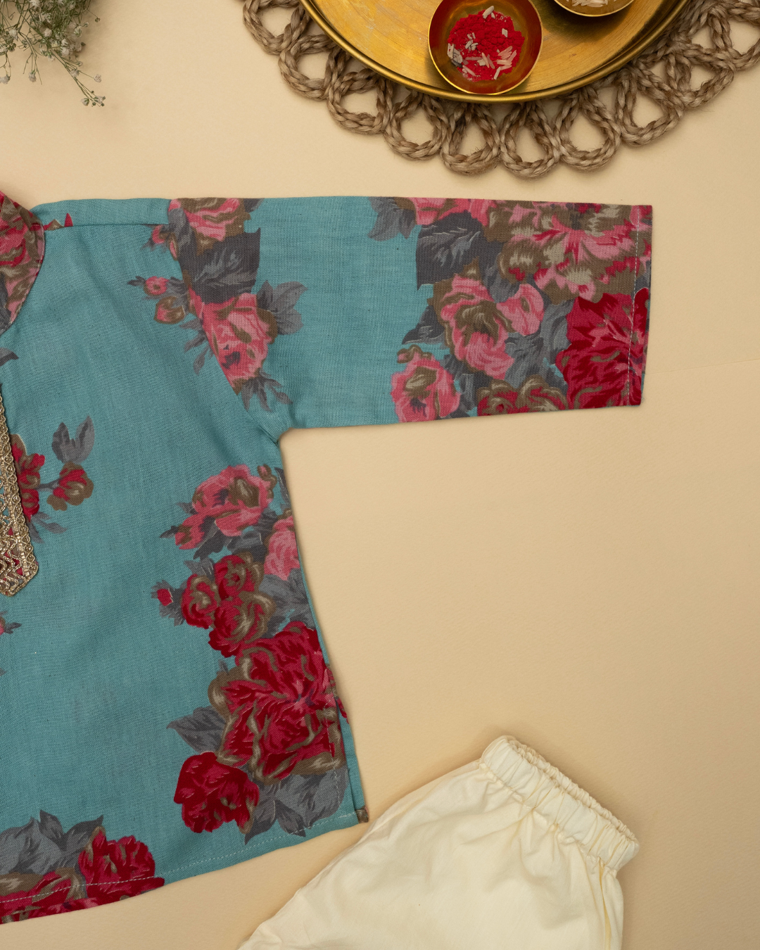 Gul Infants Sky Blue Kurta set
