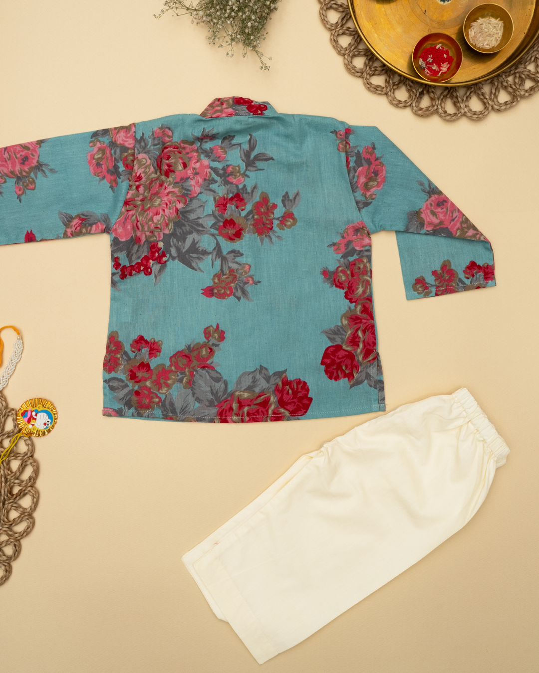 Gul Infants Sky Blue Kurta set