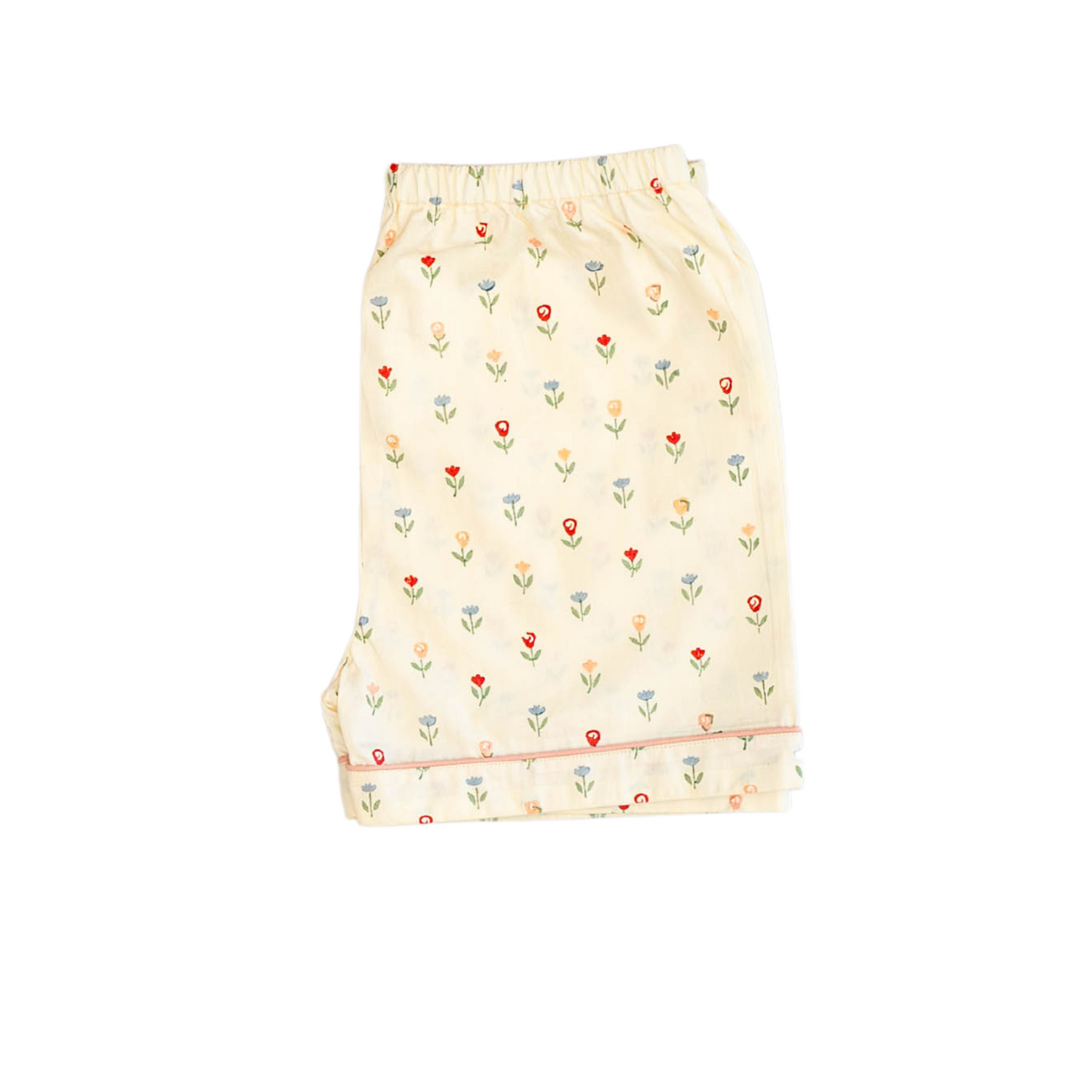 Rose Buds Peter Pan Short Night Suit