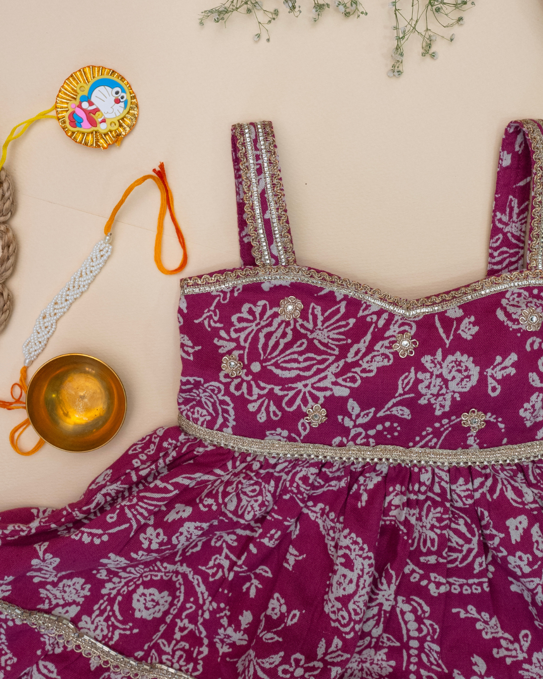 Gul Infants Magenta Dress