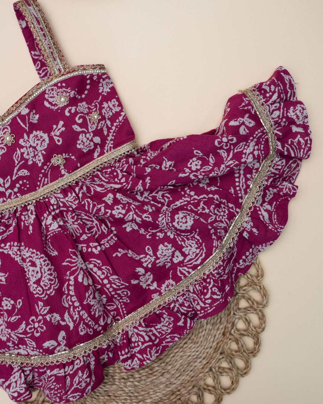 Gul Infants Magenta Dress