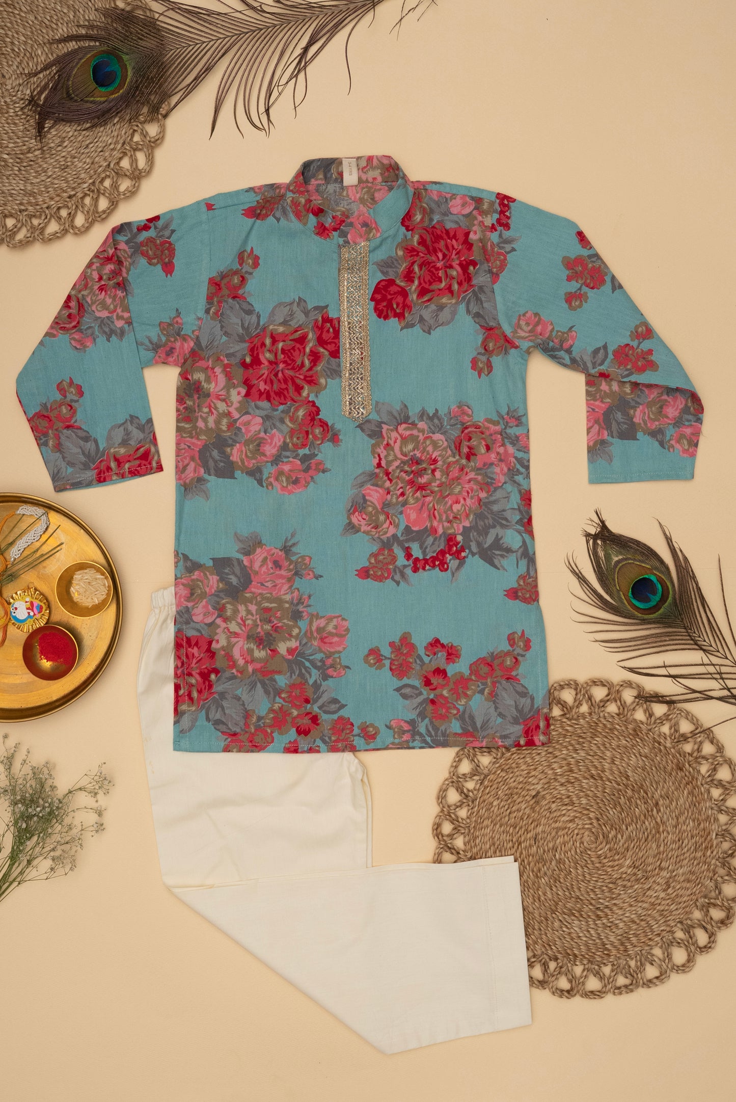 Gul Sky Blue Kurta Set