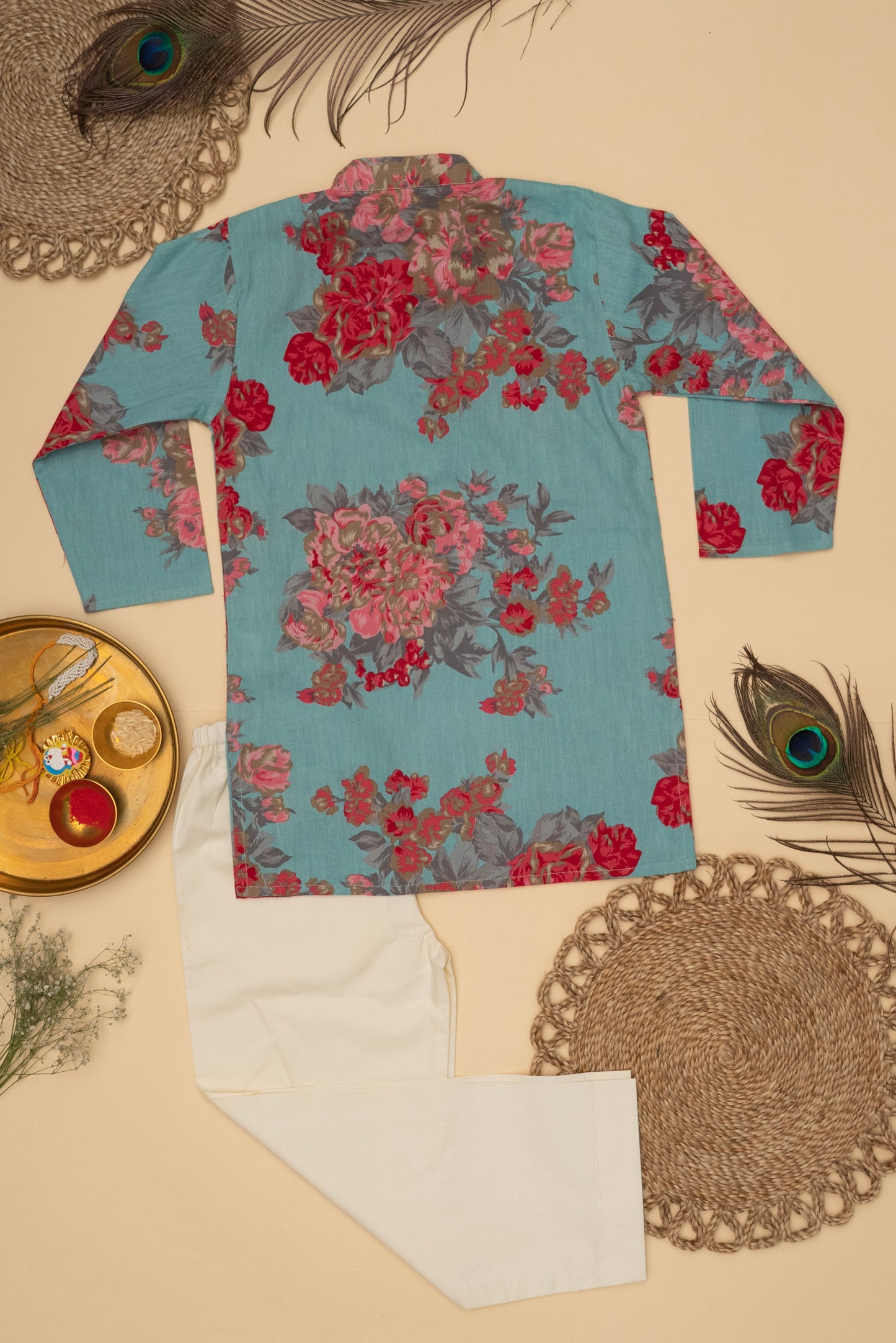 Gul Sky Blue Kurta Set