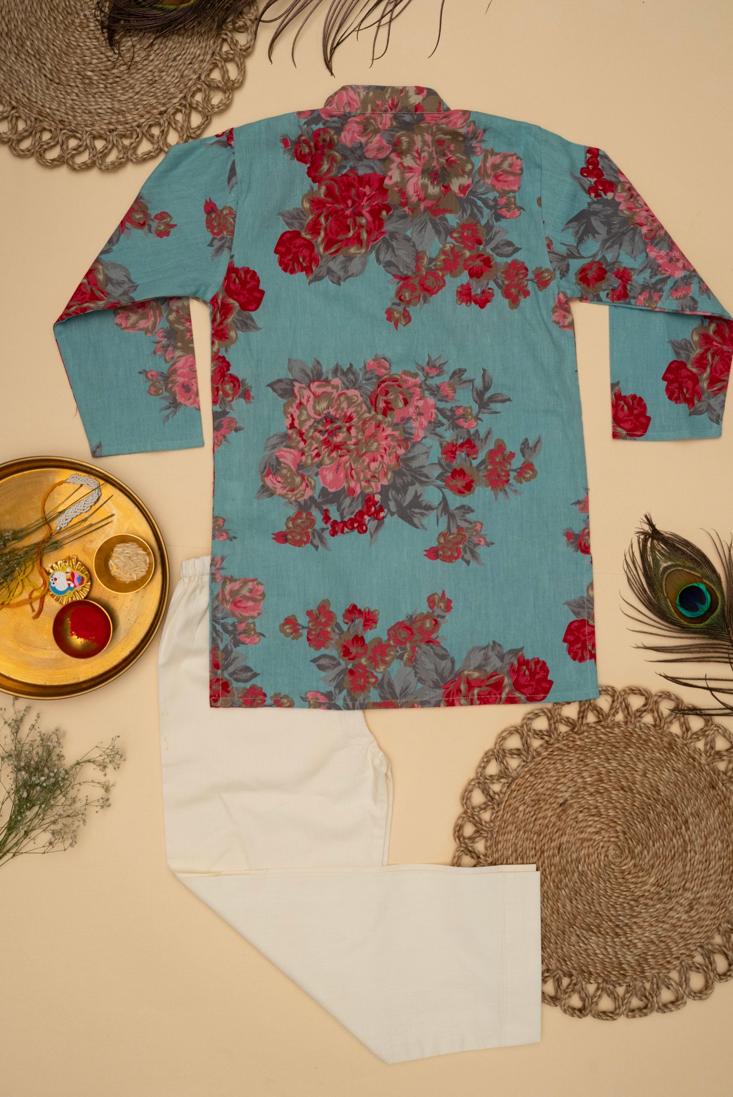 Gul Sky Blue Kurta Set