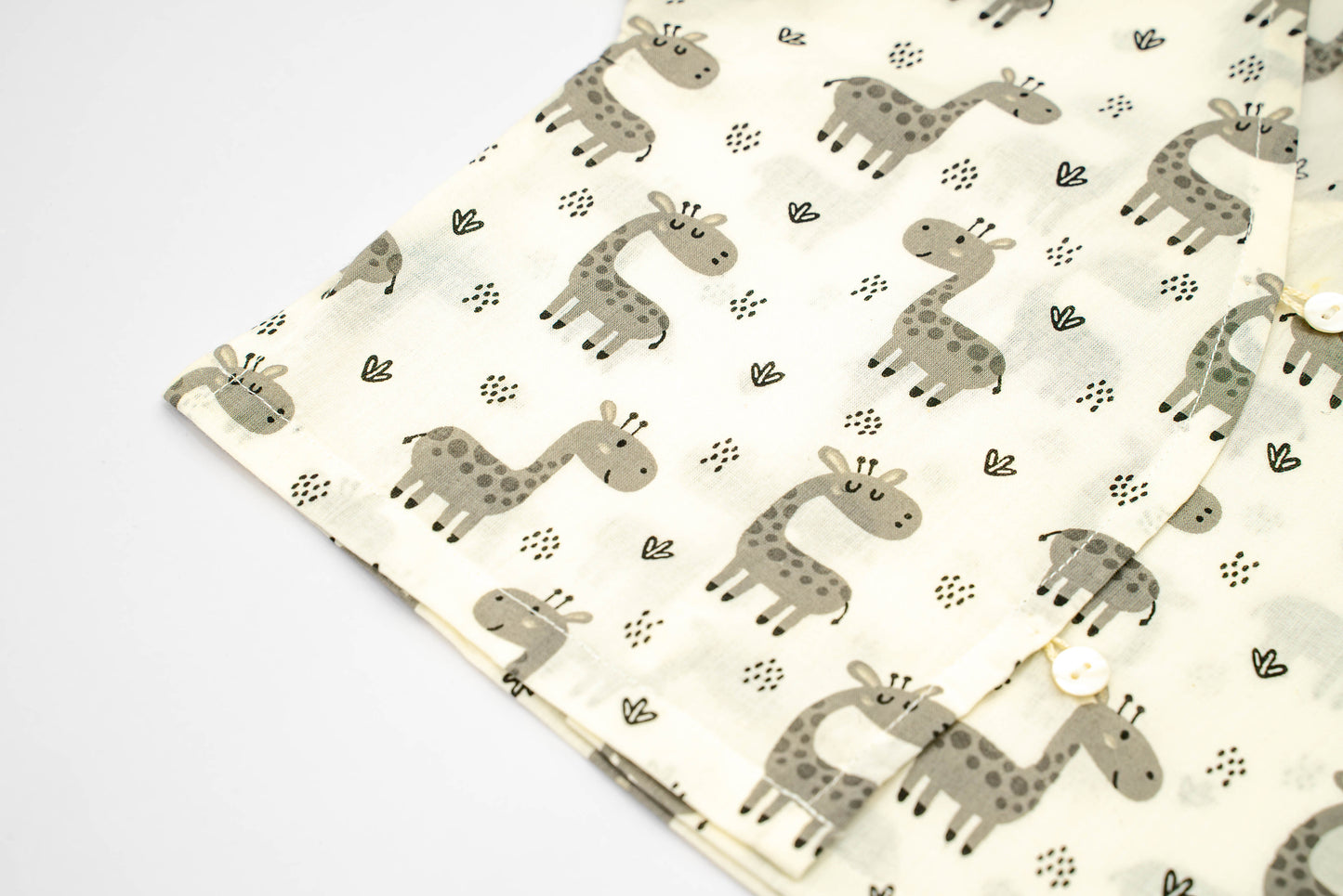 Grey Giraffe Infants Cord Set