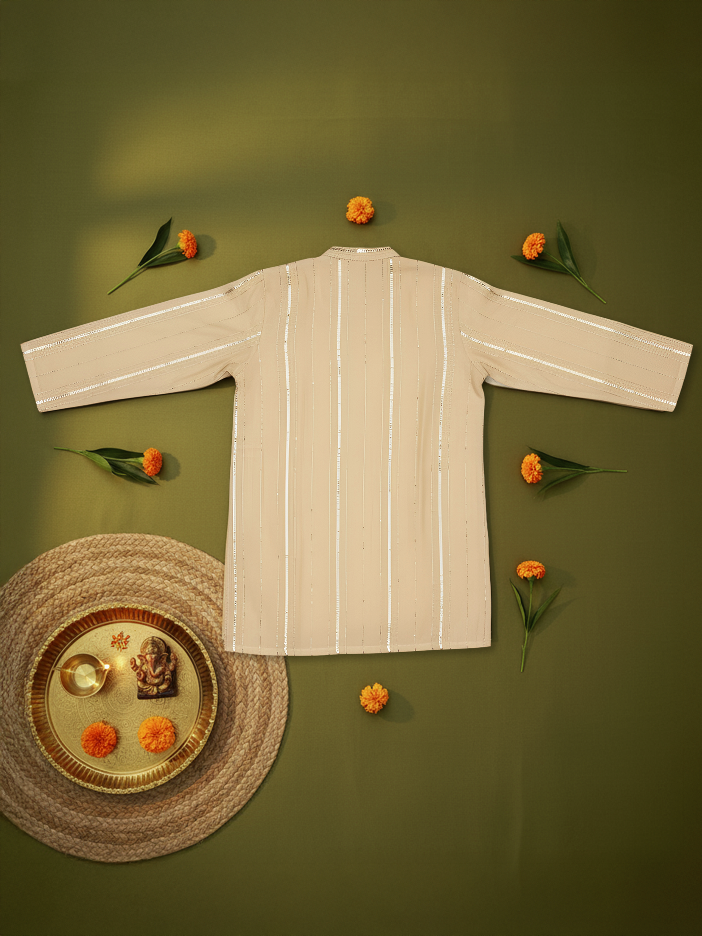 Jugnu Ivory Kurta Set