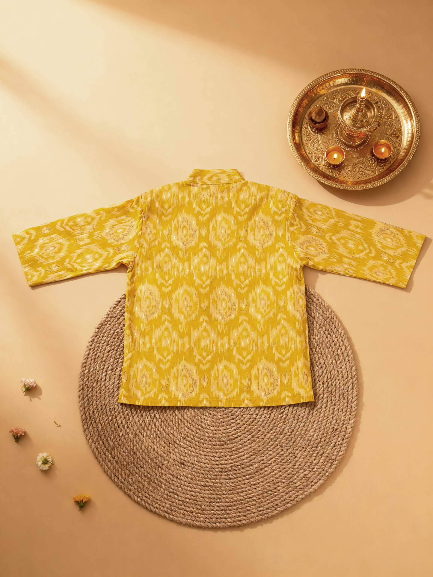 Jugnu Infant Lime Kurta Set