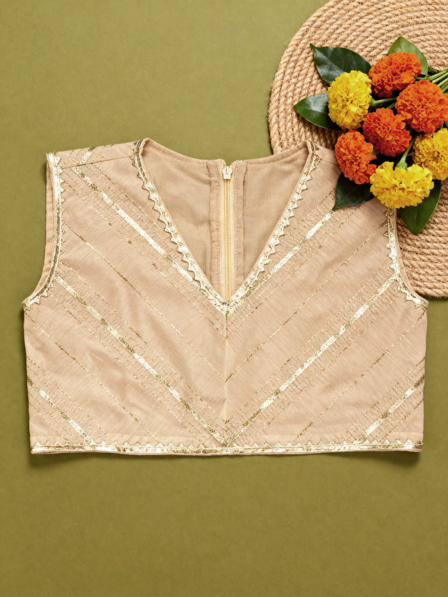 Jugnu Ivory Lehnga Set