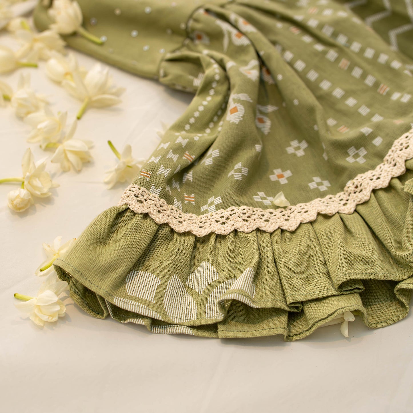 Gulbahar Infant Girls Strap Dress