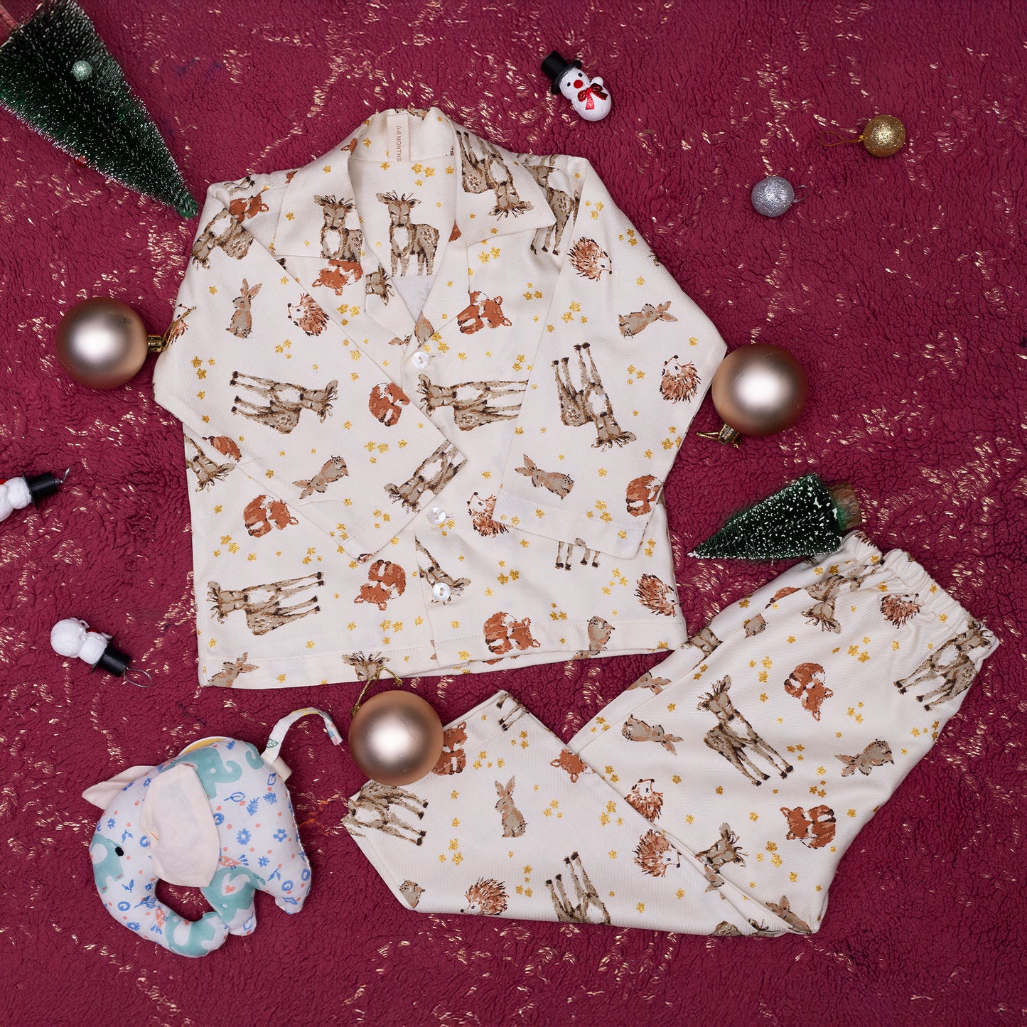Kids Animal Night Suit