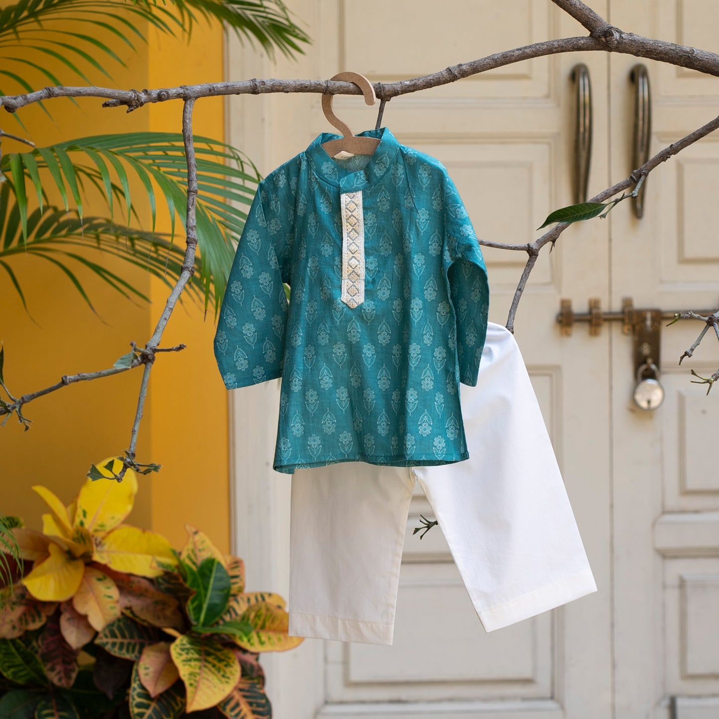 Noor Infant Boys Turq Kurta Set - Firky