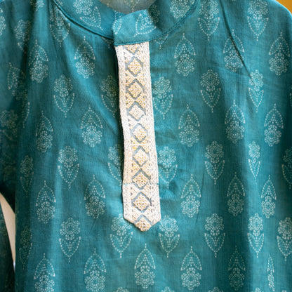 Noor Infant Boys Turq Kurta Set - Firky