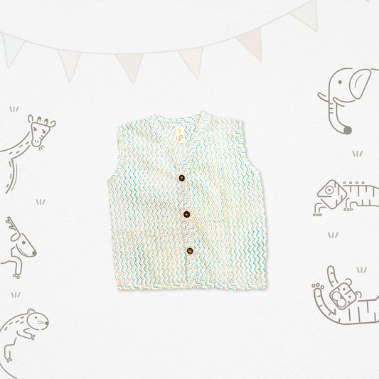 Lehar Sleeveless Jhabla