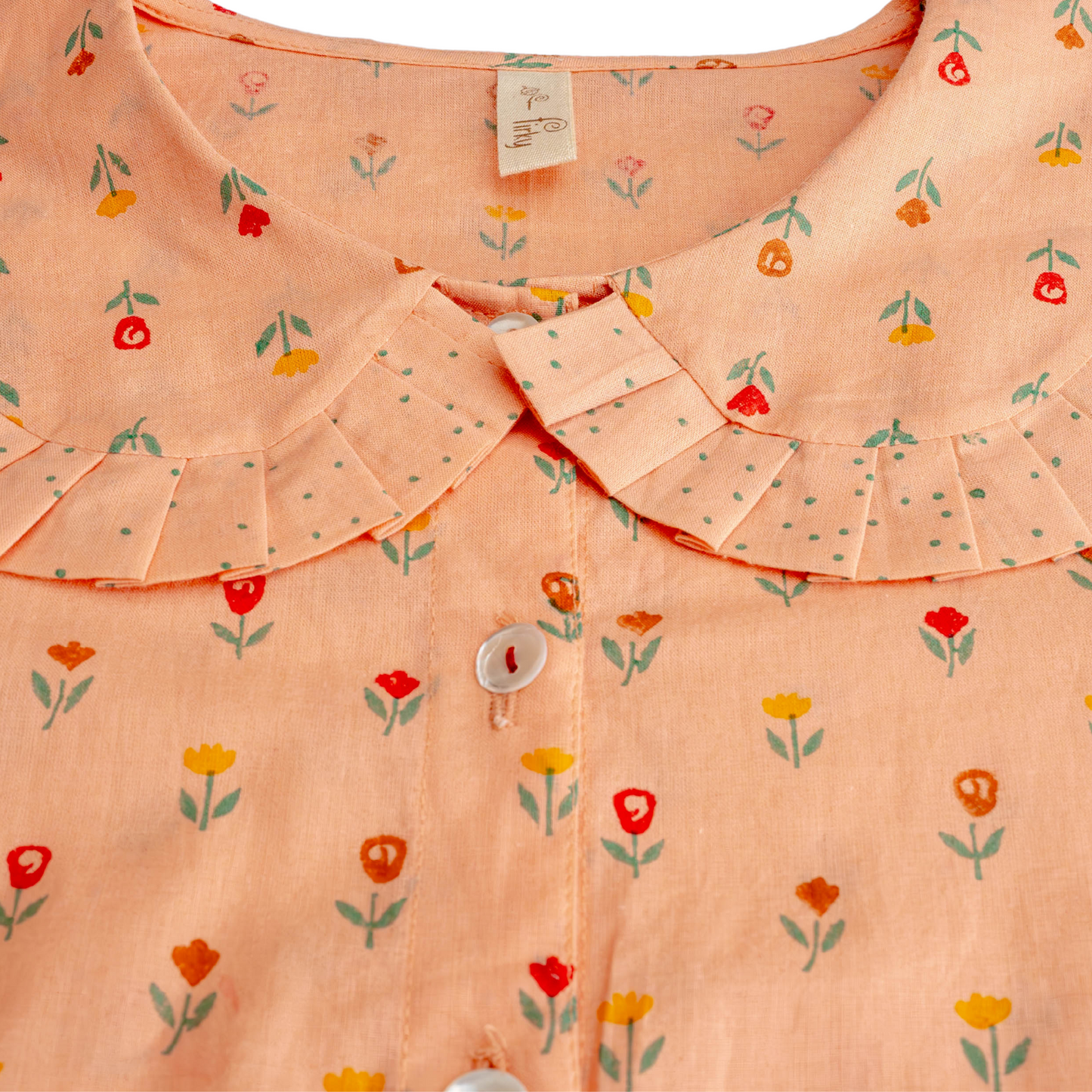 Rose Buds Peter Pan Blouse