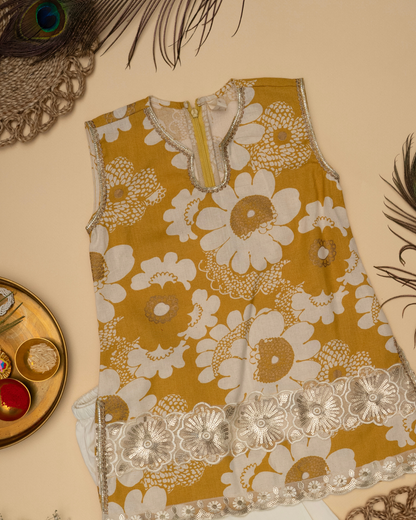 Gul Girls Amber Kurta Plazzo Set