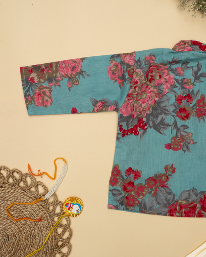 Gul Infants Sky Blue Kurta set
