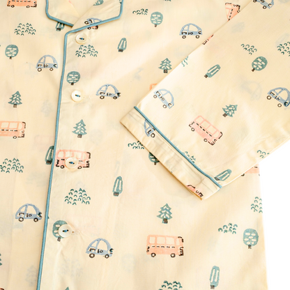 Wheels & Bus Night Suit