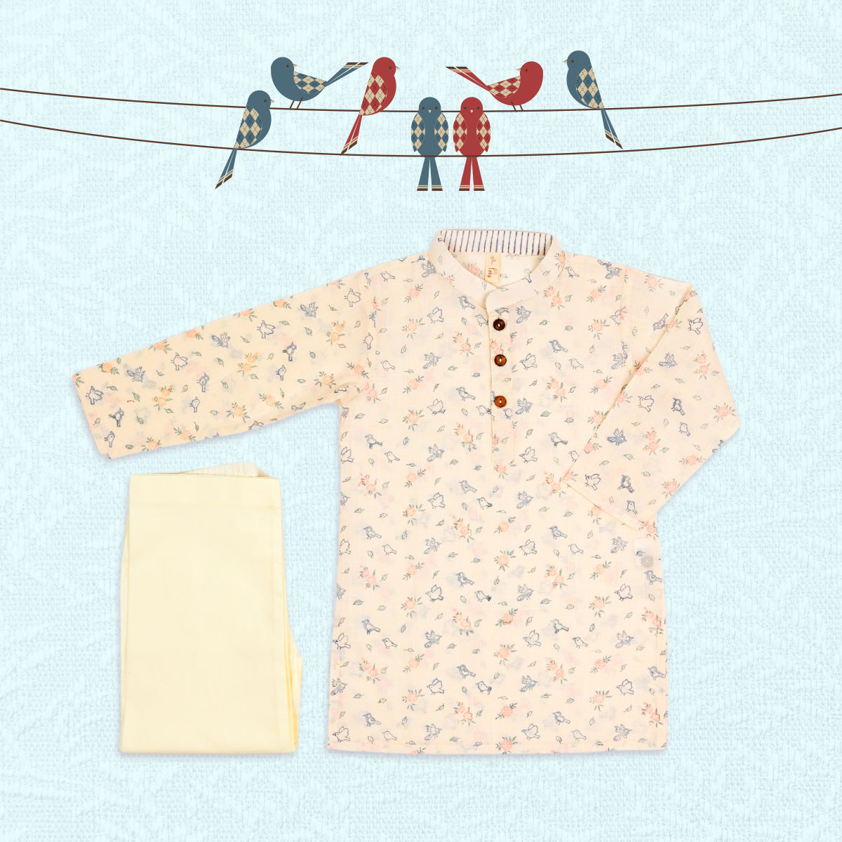 Nanhichidiya Kurta Pajama Set- Firky