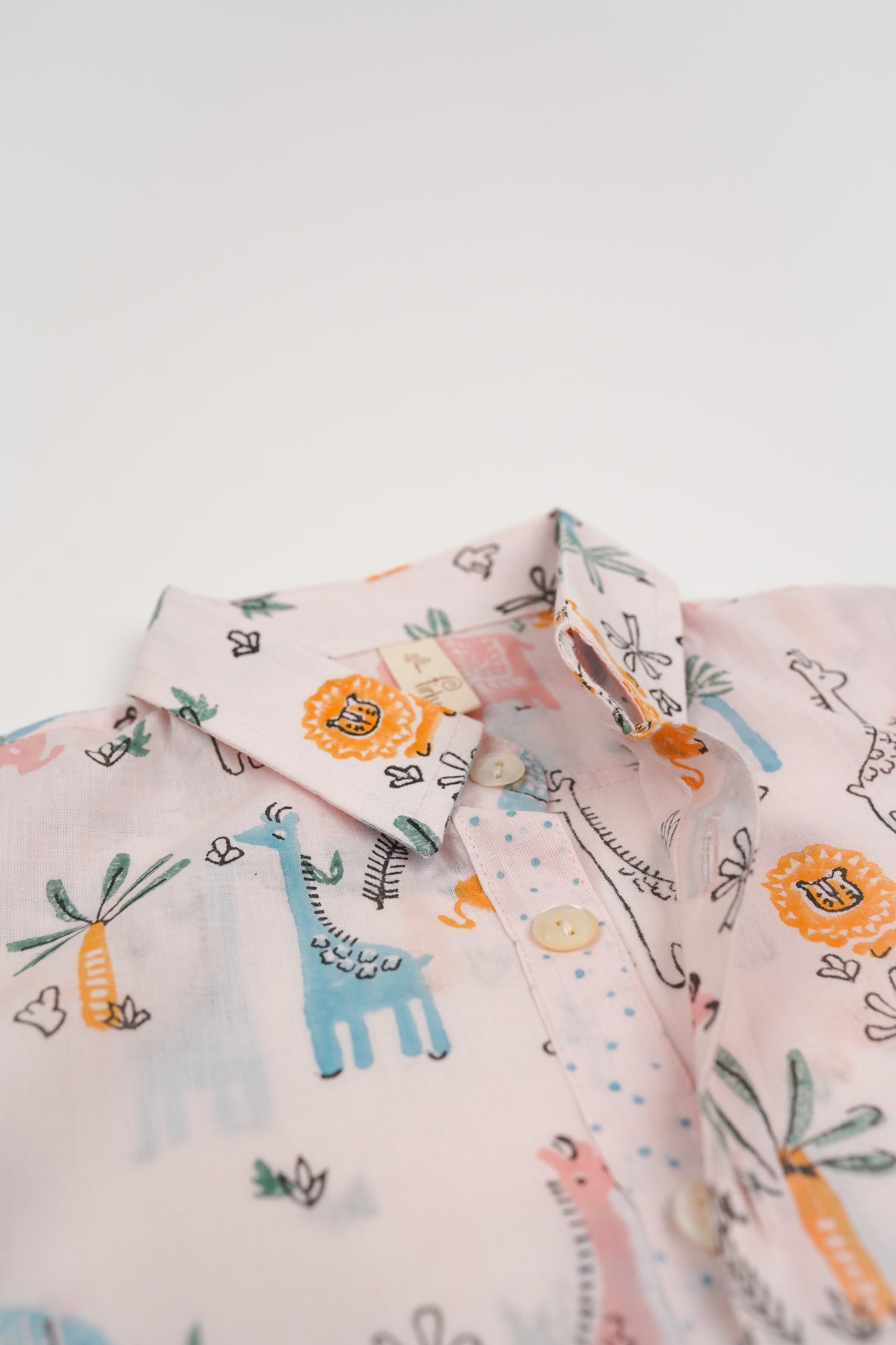Jungle Safari Boys Collar Shirt - Firky