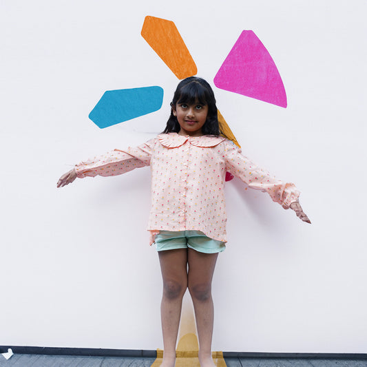 Rose Buds Peter Pan Blouse